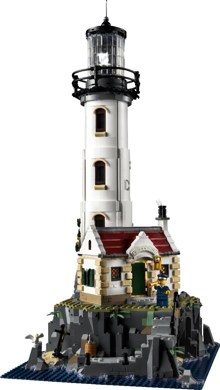 LEGO® Motorized Lighthouse