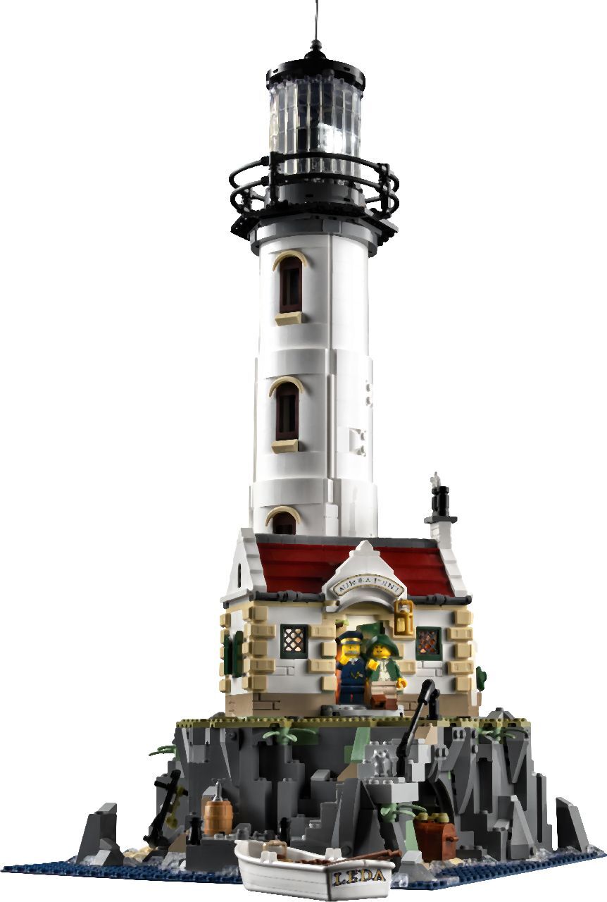 LEGO® Motorized Lighthouse