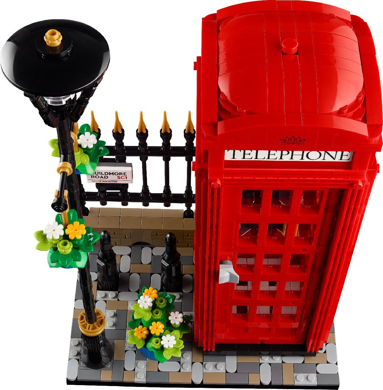 LEGO® Red London Telephone Box