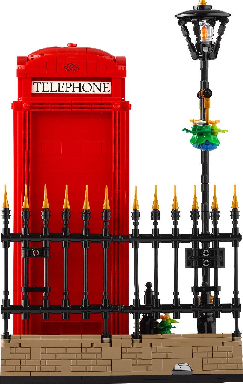 LEGO® Red London Telephone Box