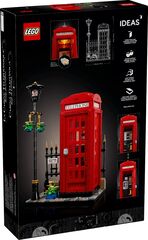 مجموعة بناء صندوق هاتف لندن الأحمر من LEGO®