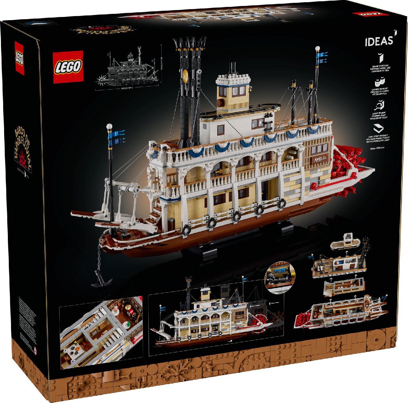 LEGO® River Steamboat