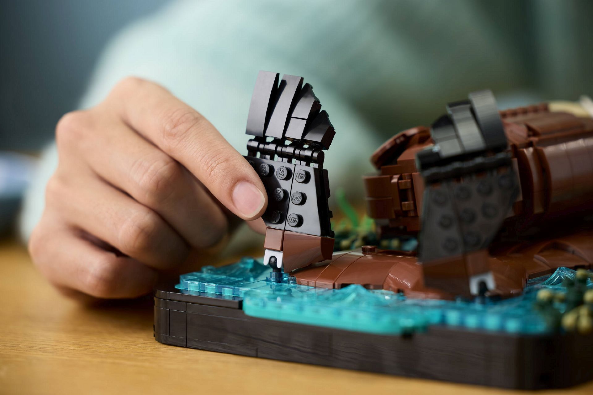 LEGO® Floating Sea Otters