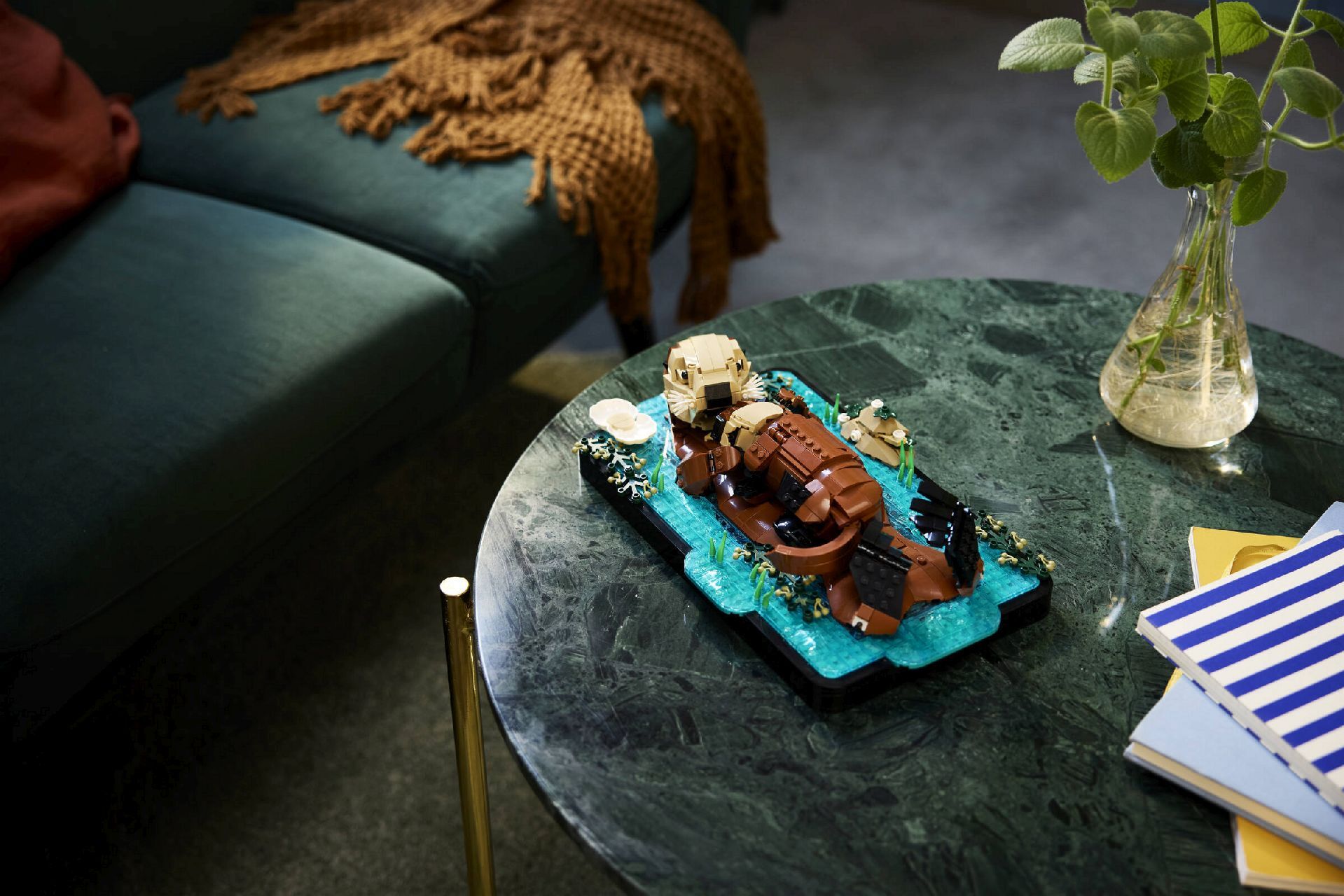 LEGO® Floating Sea Otters