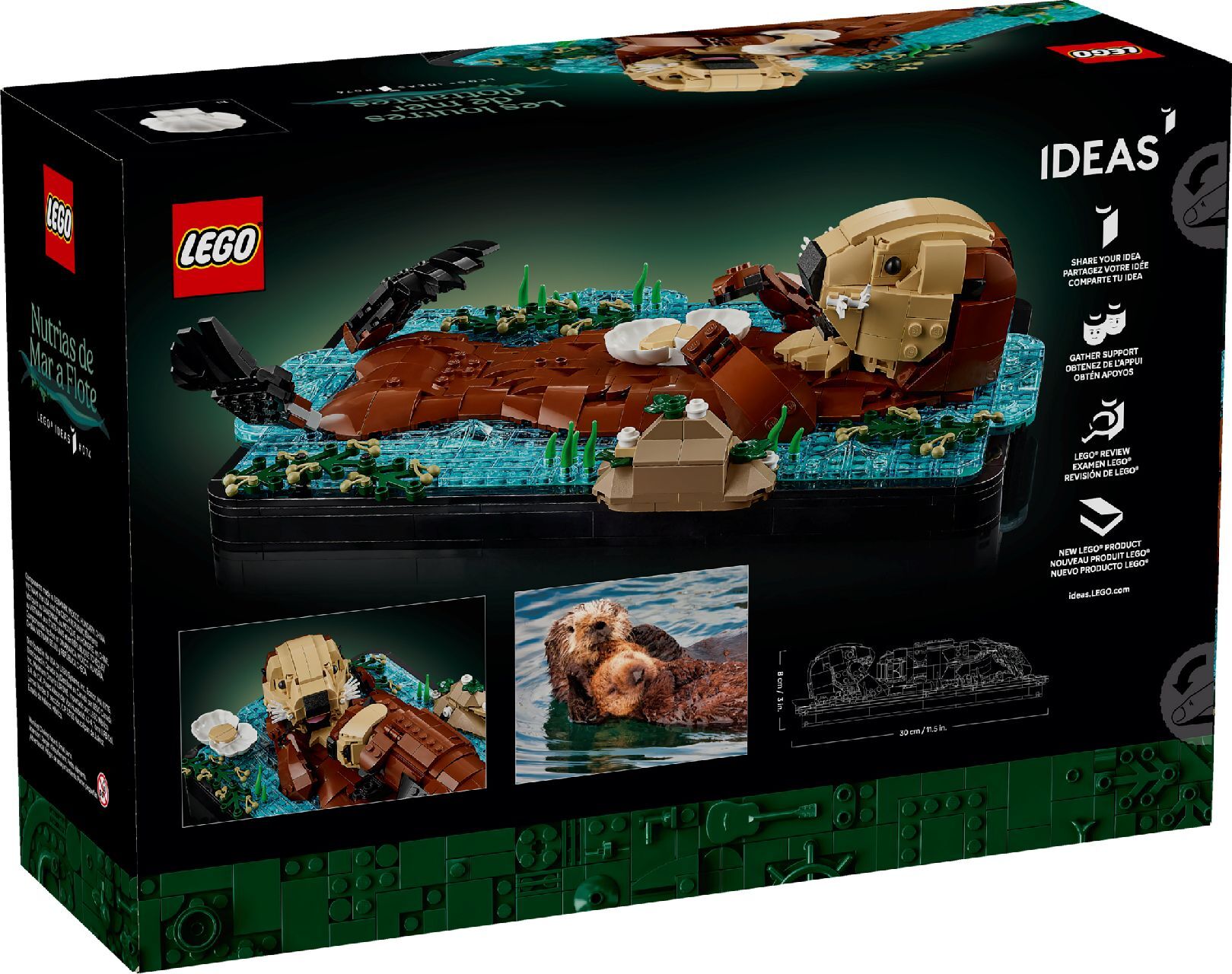 LEGO® Floating Sea Otters