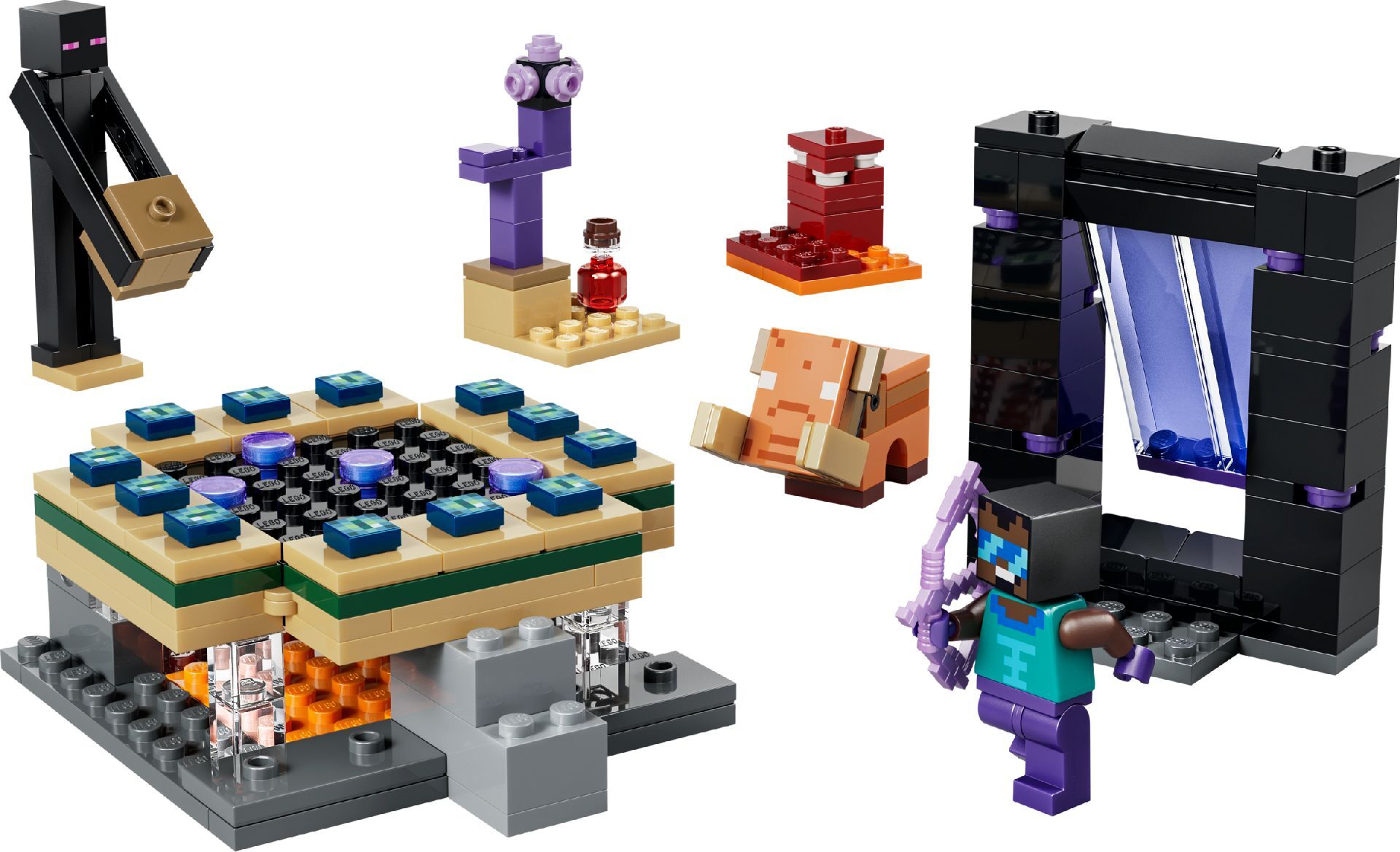 LEGO® Nether & End Portal Journey