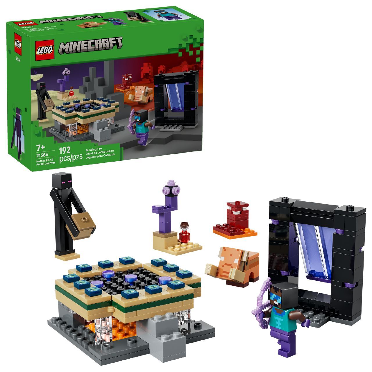 LEGO® Nether & End Portal Journey