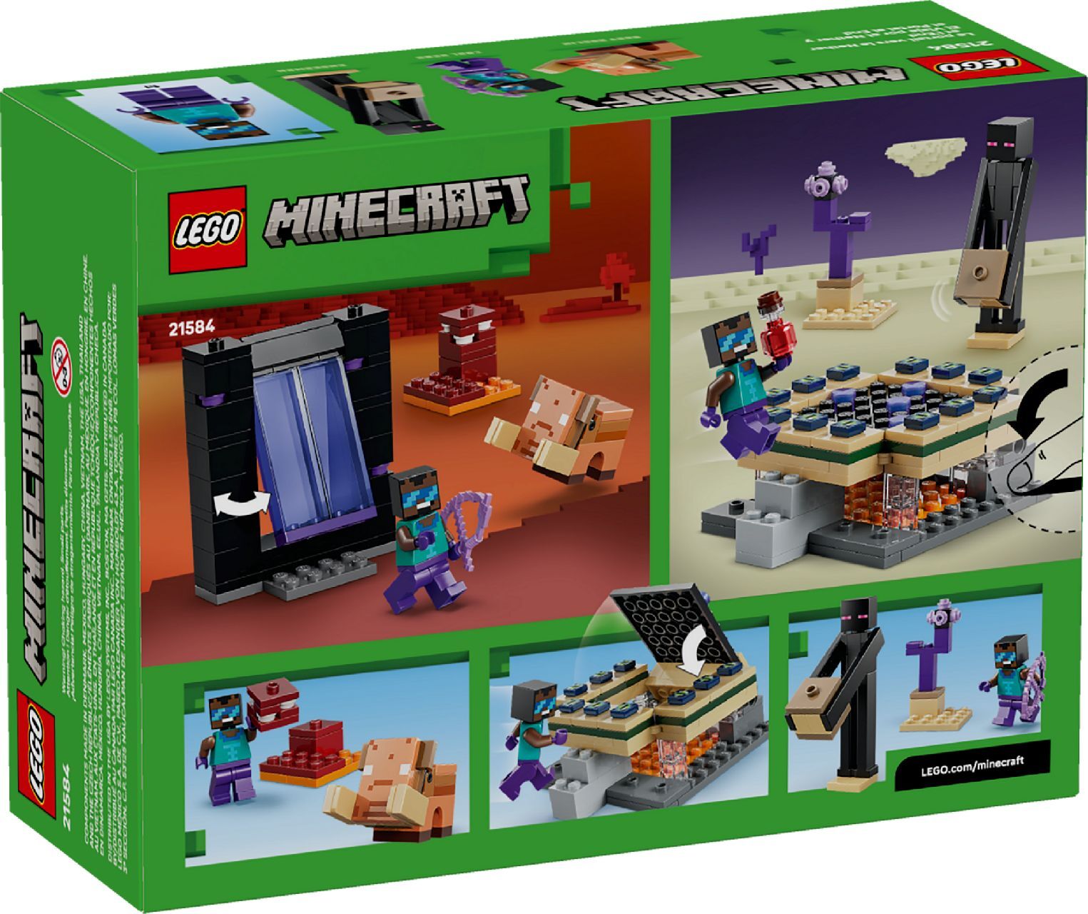 LEGO® Nether & End Portal Journey