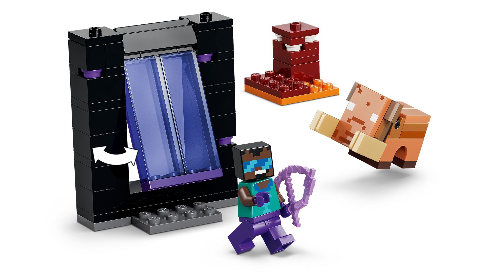 LEGO® Nether & End Portal Journey