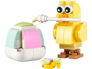 LEGO® Easter Egg Chick Painting Fun
