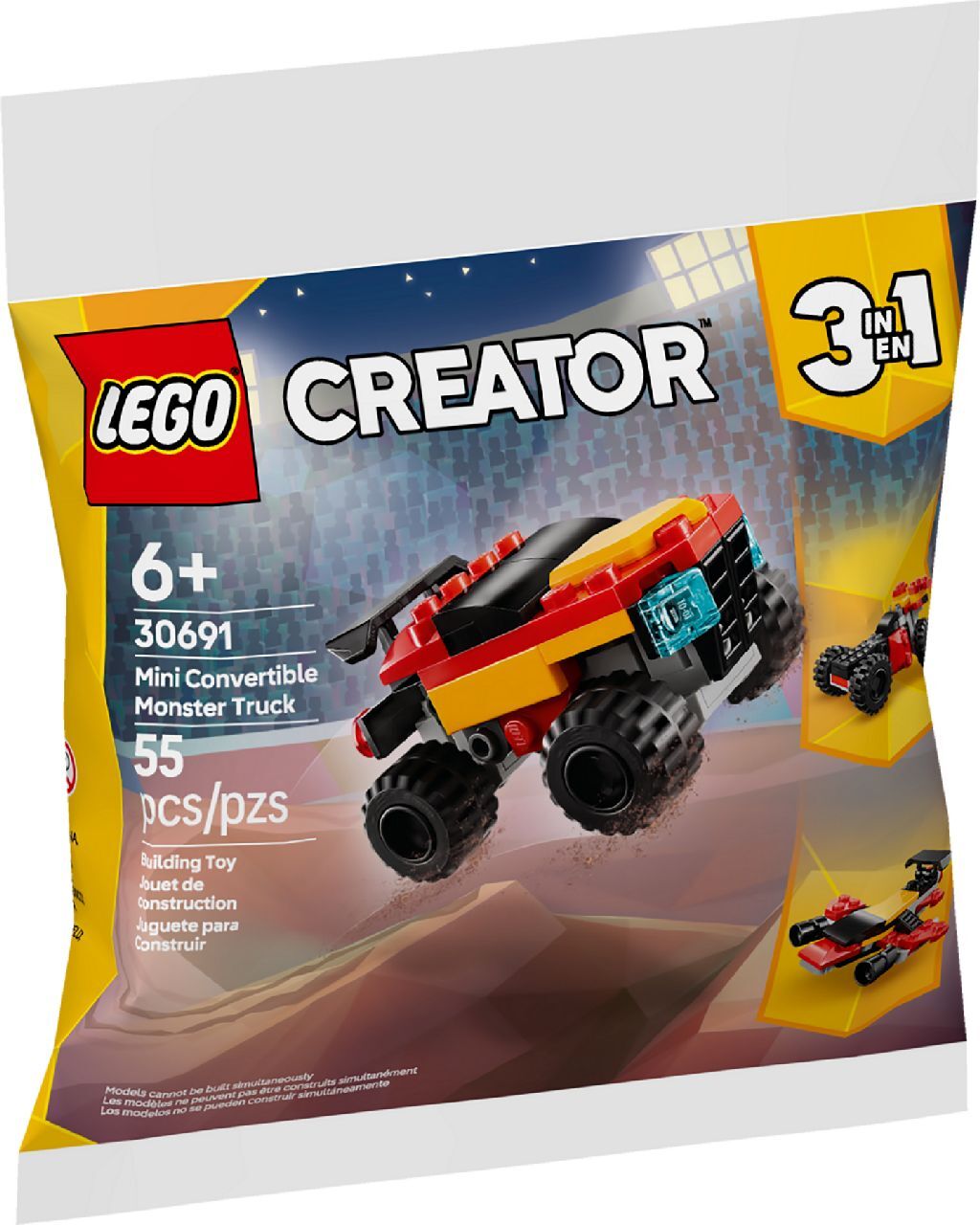 LEGO® Mini Convertible Monster Truck