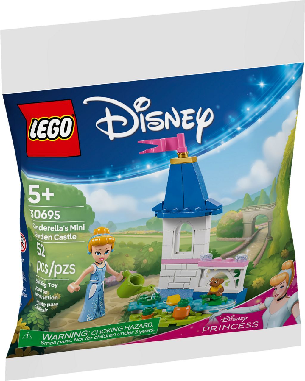 LEGO® Cinderella's Mini Garden Castle