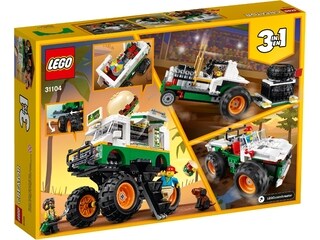 مجموعة شاحنة البرغر الوحشيّة من ليغو كريتور 3 في 1