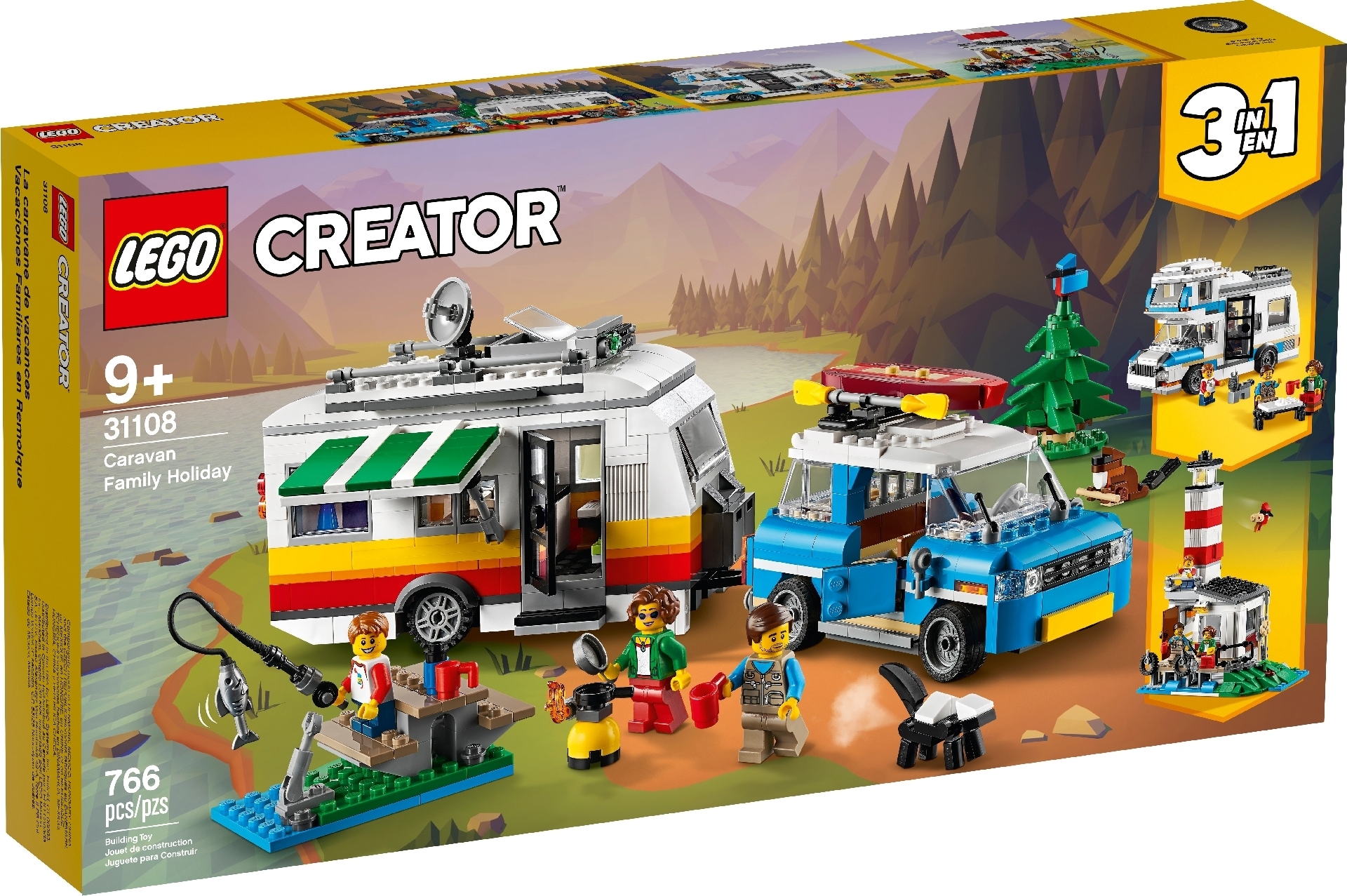 LEGO® Creator 3in1 Caravan Family Holiday