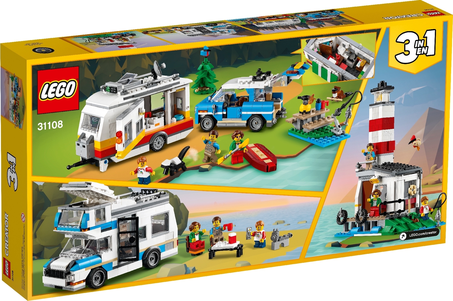LEGO® Creator 3in1 Caravan Family Holiday