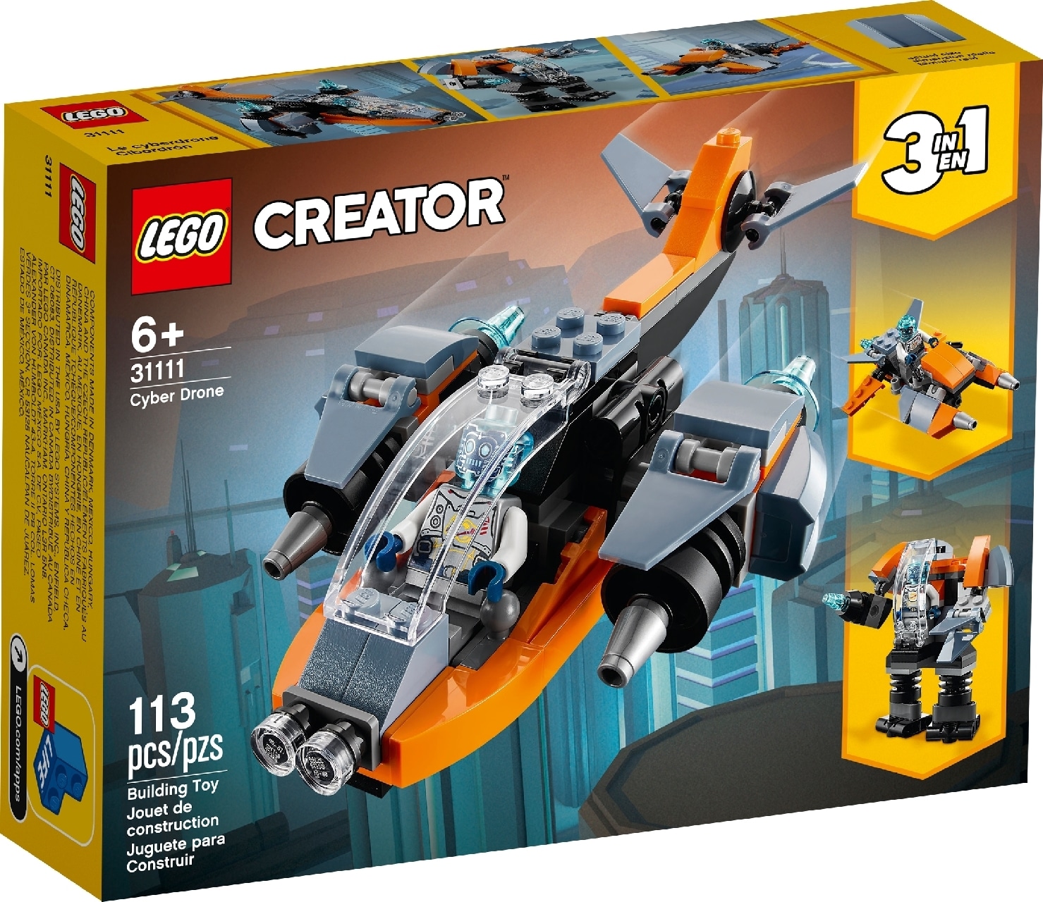 LEGO® Creator 3in1 Cyber Drone