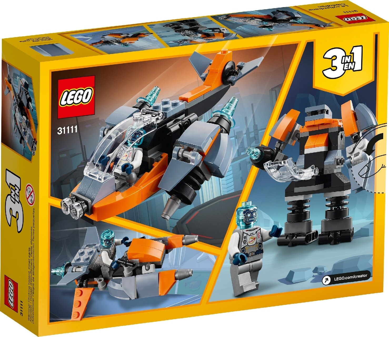 LEGO® Creator 3in1 Cyber Drone