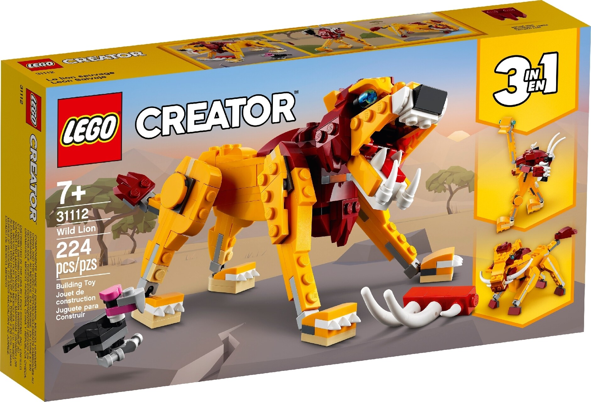 LEGO® Creator 3in1 Wild Lion