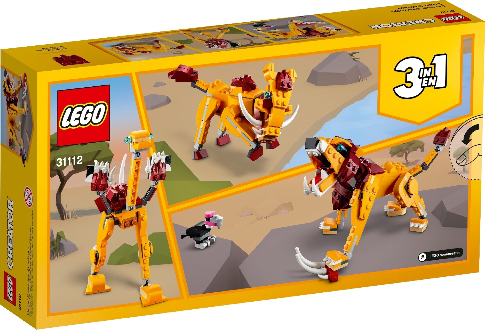 LEGO® Creator 3in1 Wild Lion