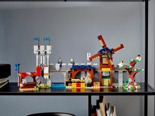 ليغو كريتور 3 في 1 مجموعة لعبة قلعة القرون الوسطى