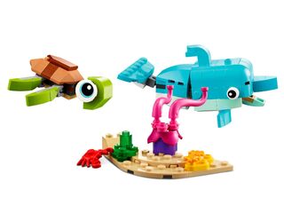 LEGO® Dolphin and Turtle