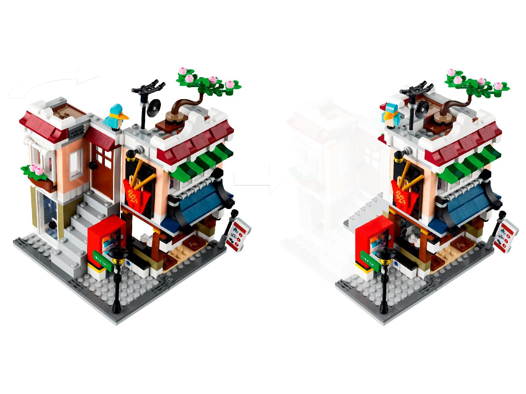 LEGO® Downtown Noodle Shop