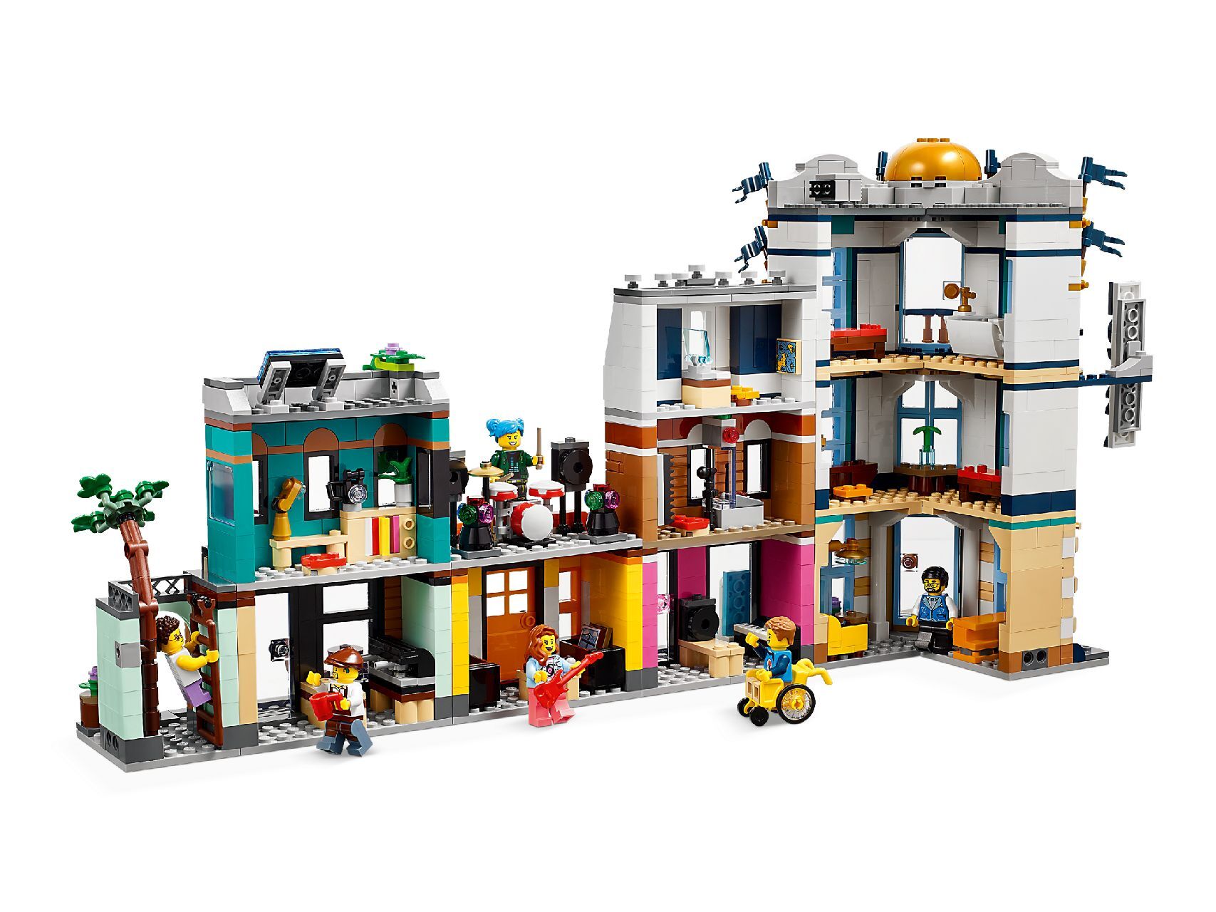 Lego City Lego Creator Market Street LEGO® Main Street Official