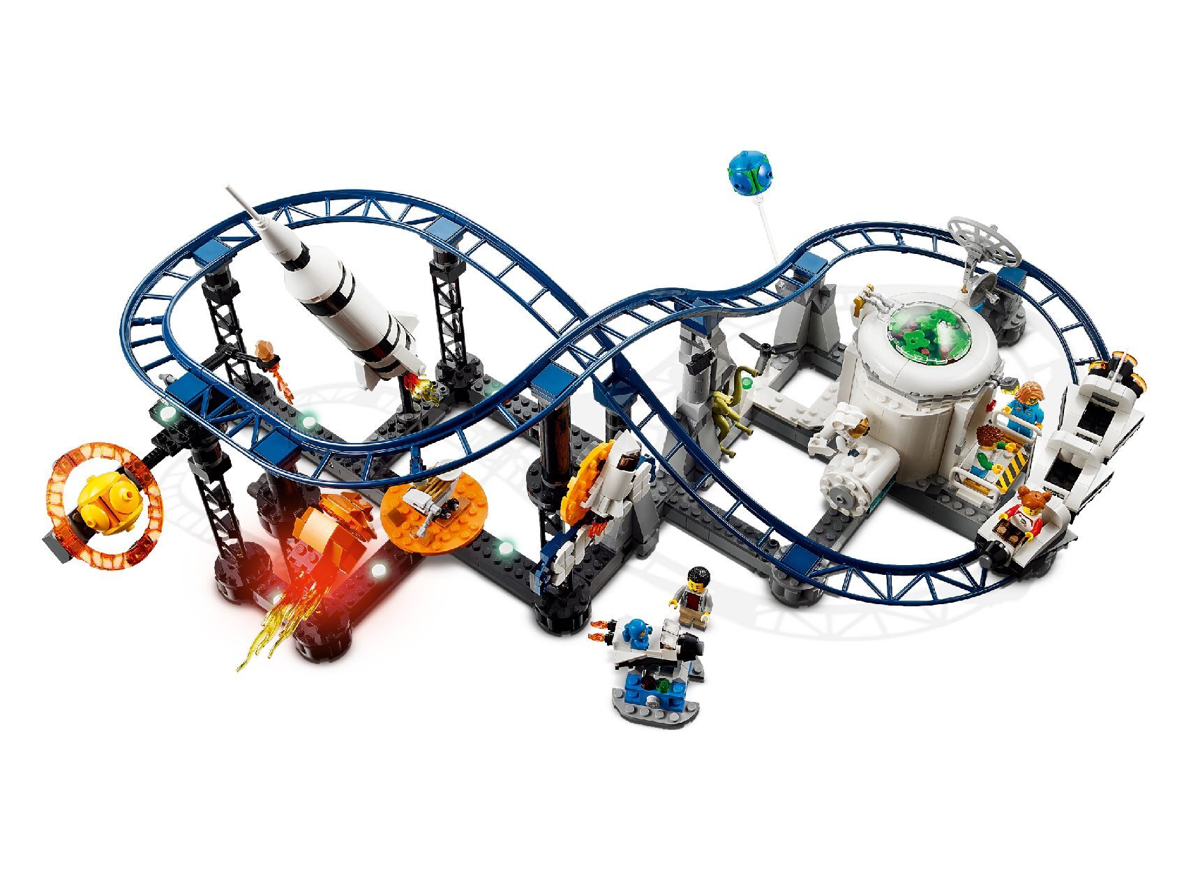 Lego Roller Coaster Track LEGO® Space Roller Coaster Official LEGO® AE