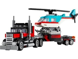 LEGO® Flatbed Truck with Helicopter