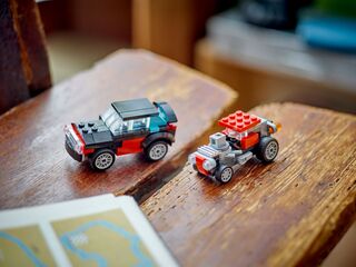LEGO® Flatbed Truck with Helicopter