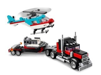 LEGO® Flatbed Truck with Helicopter