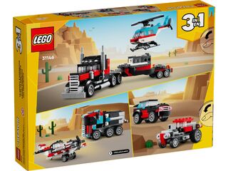 LEGO® Flatbed Truck with Helicopter