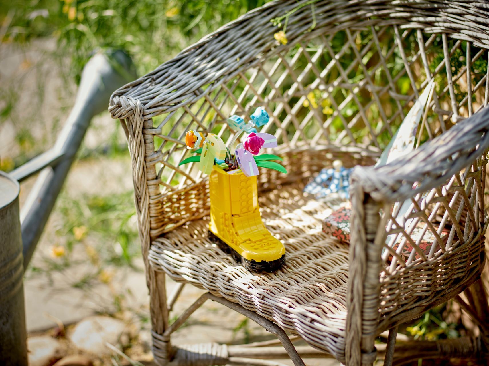 LEGO® Flowers in Watering Can