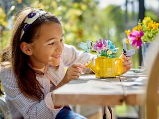 LEGO® Flowers in Watering Can