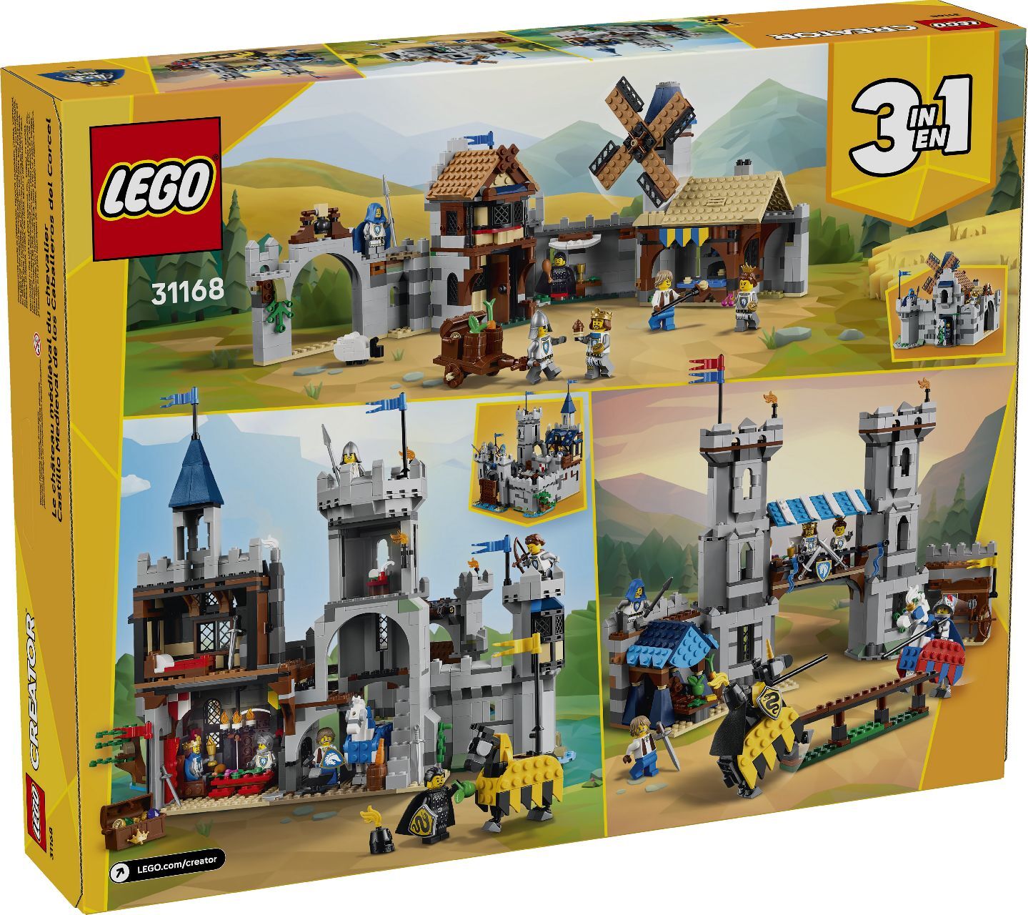 LEGO® Medieval Horse Knight Castle