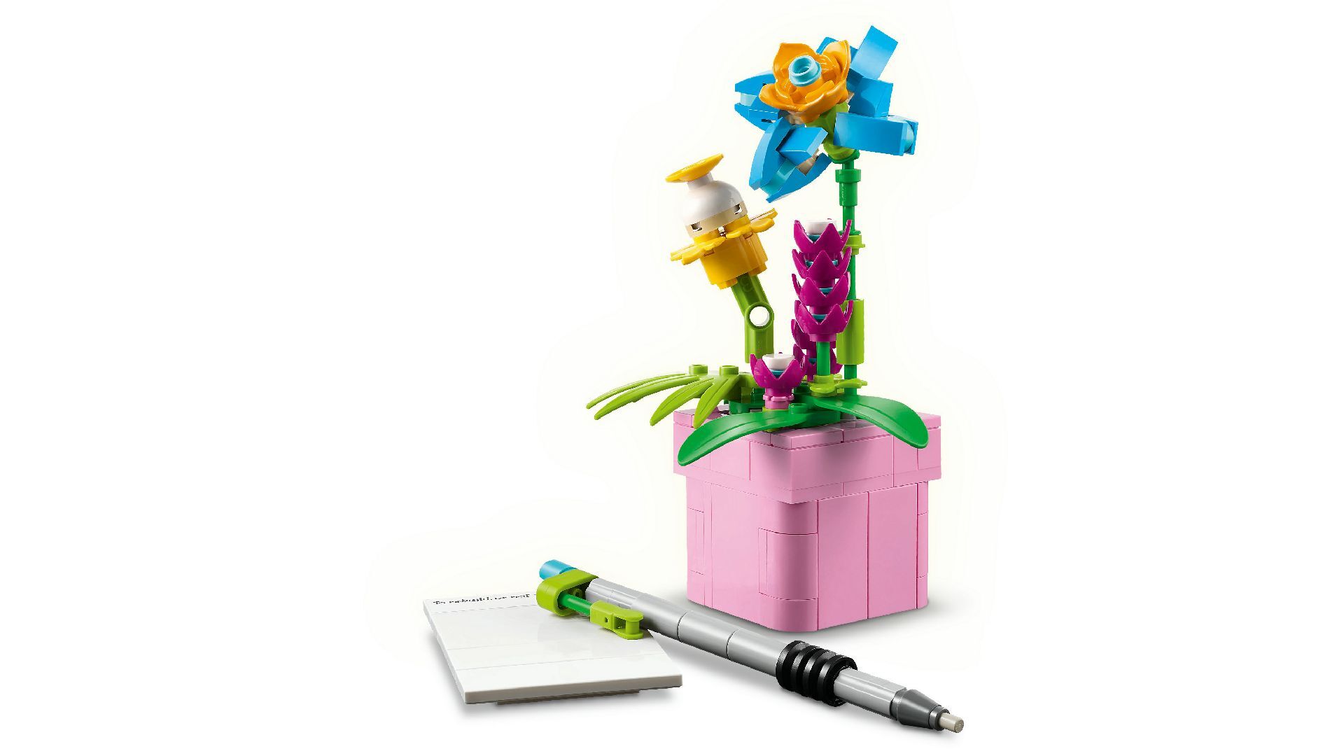 LEGO® Typewriter with Flowers
