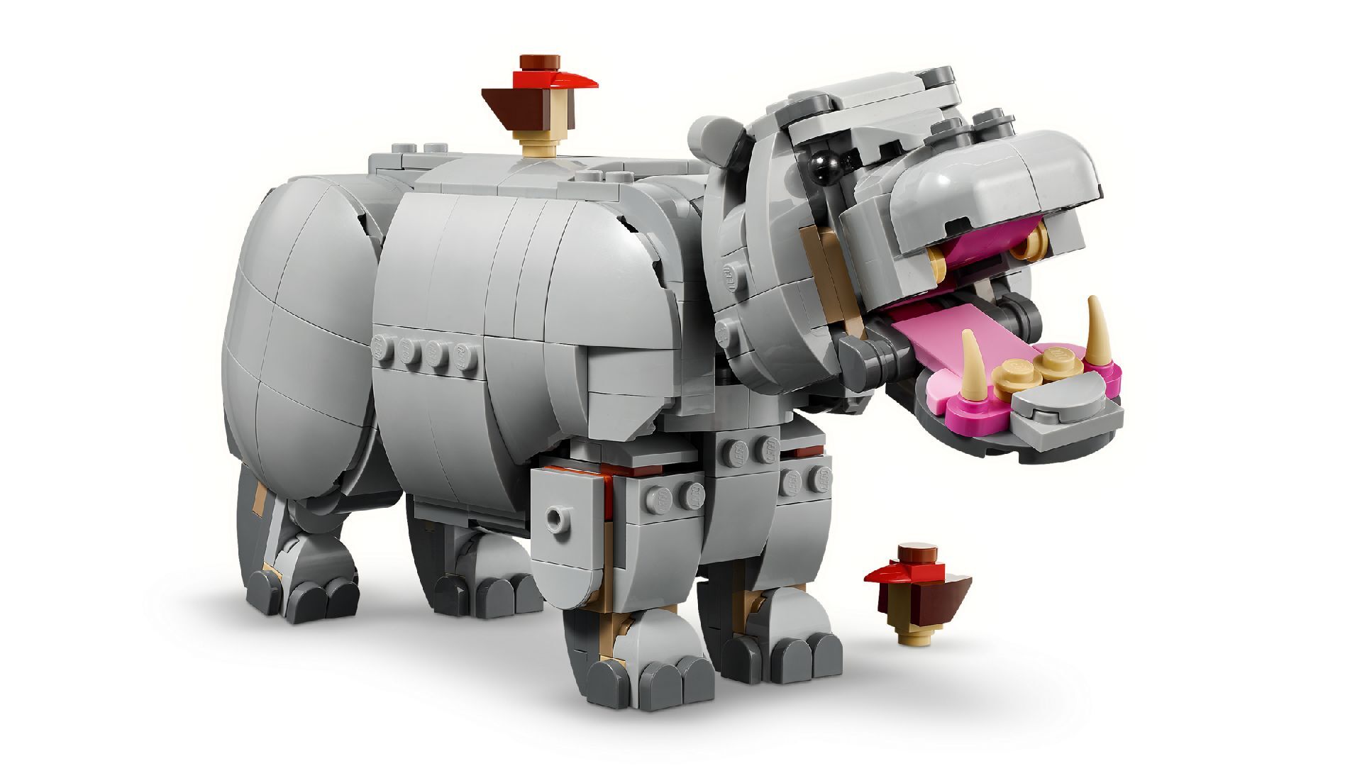LEGO® Wild Animals: Majestic Rhino with Birds