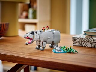 LEGO® Wild Animals: Majestic Rhino with Birds
