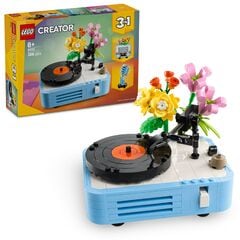 LEGO® Record Player with Flowers