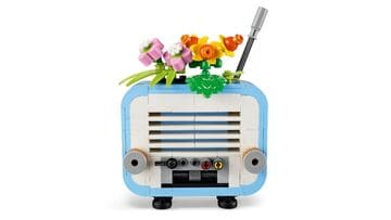 LEGO® Record Player with Flowers