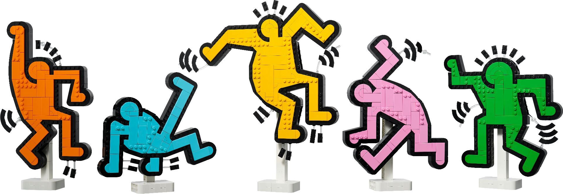 LEGO® Keith Haring – Dancing Figures