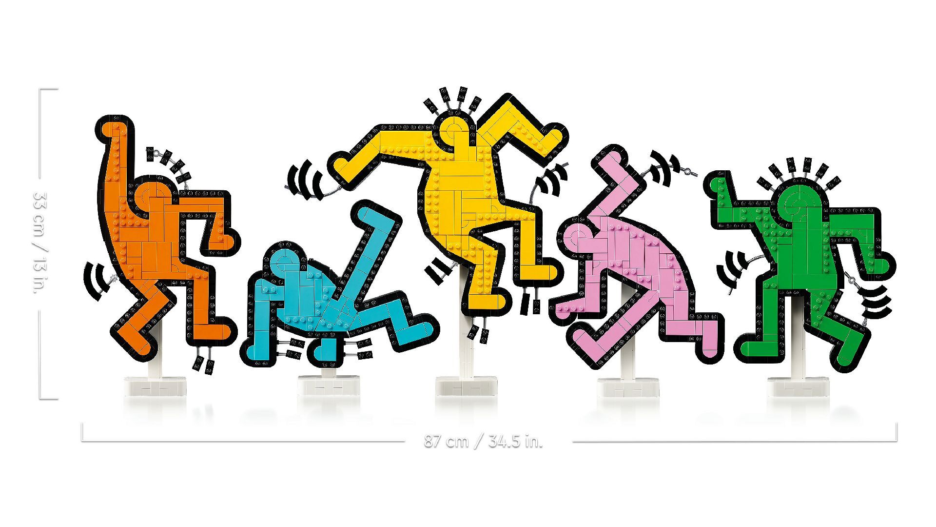 LEGO® Keith Haring – Dancing Figures