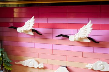 LEGO® Japanese Cherry Blossom Landscape