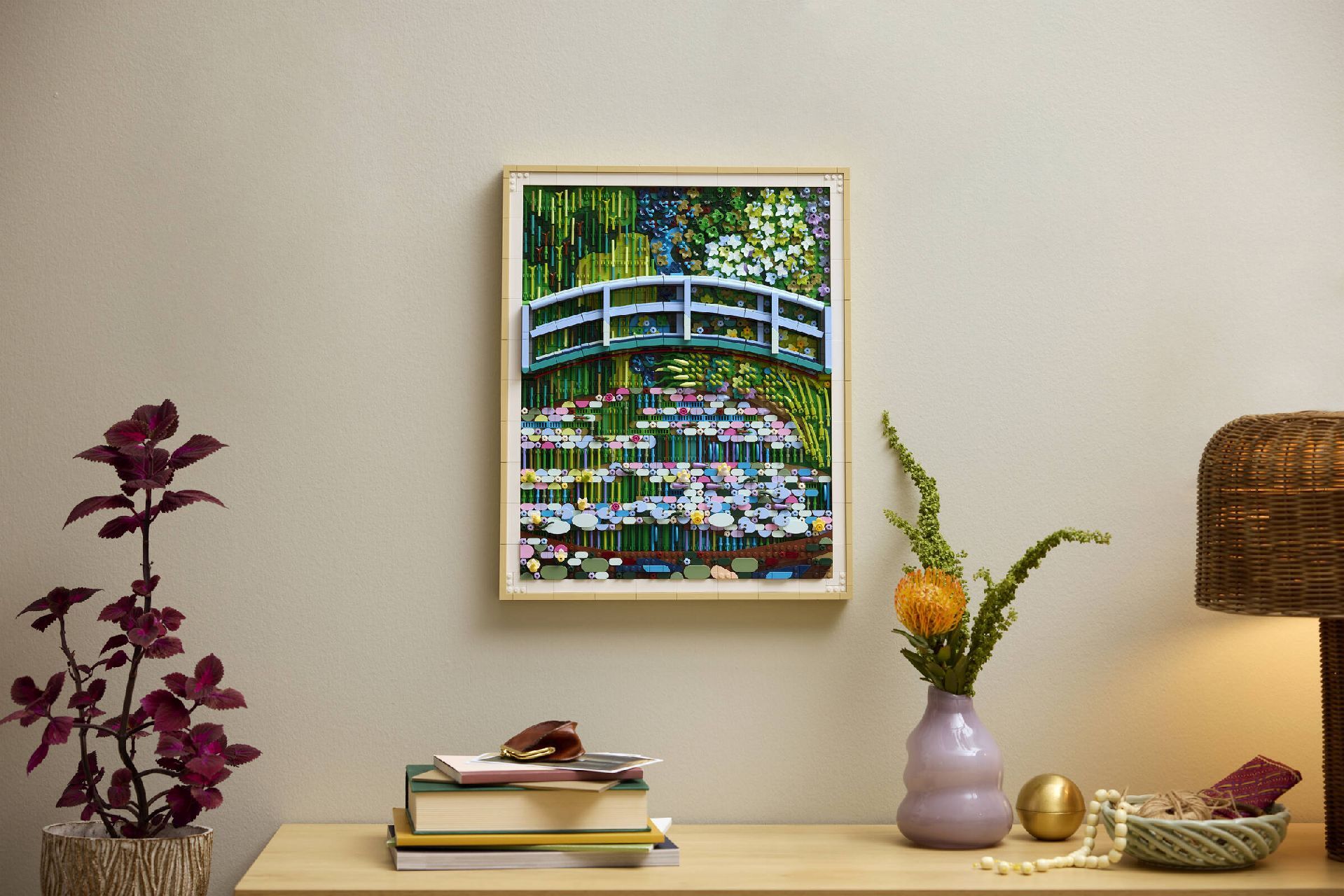 LEGO® Claude Monet – Bridge over a Pond of Water Lilies