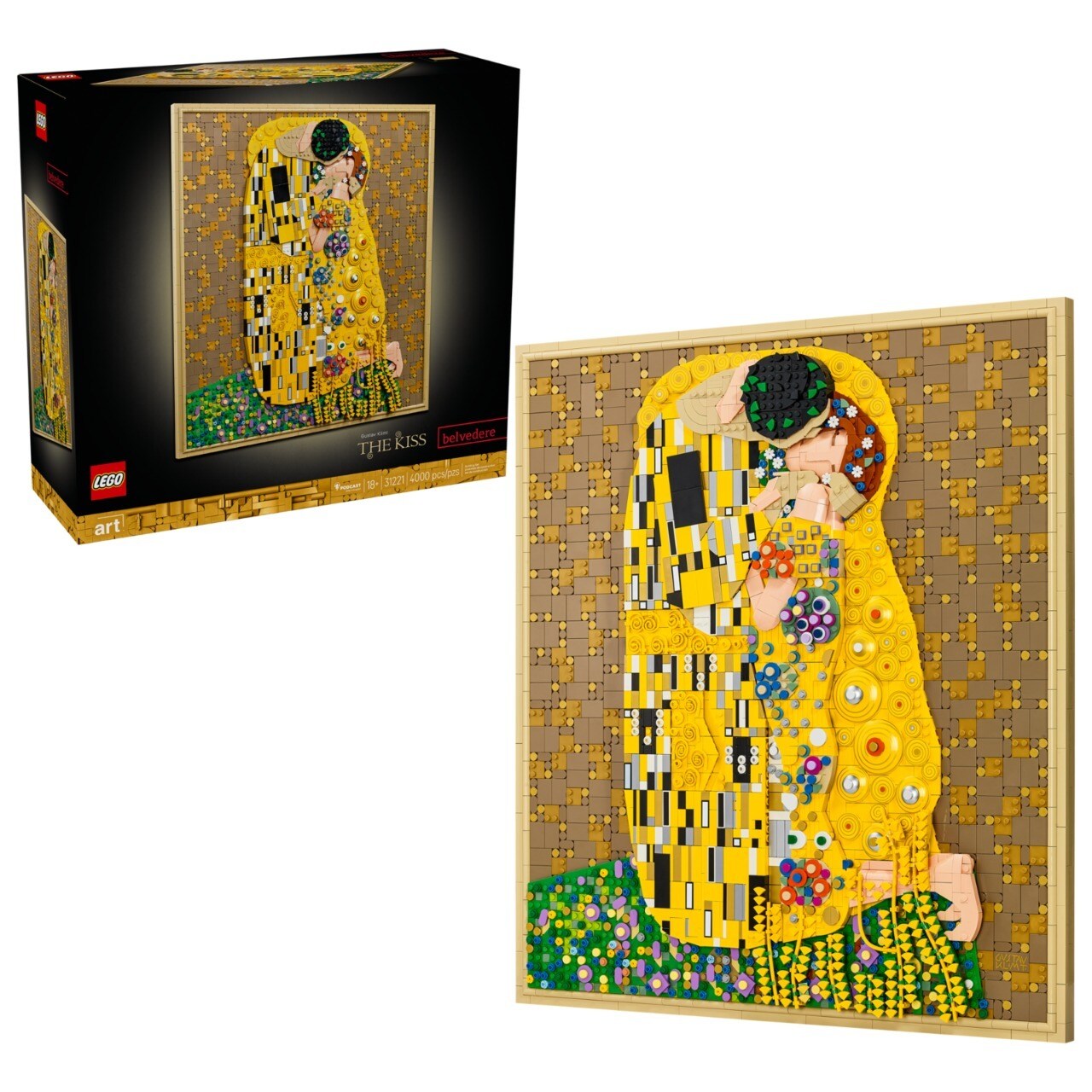 LEGO® Gustav Klimt – The Kiss