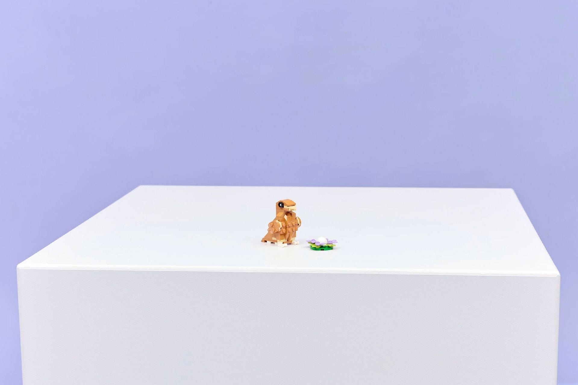 LEGO® Cute Hamster with a Flower