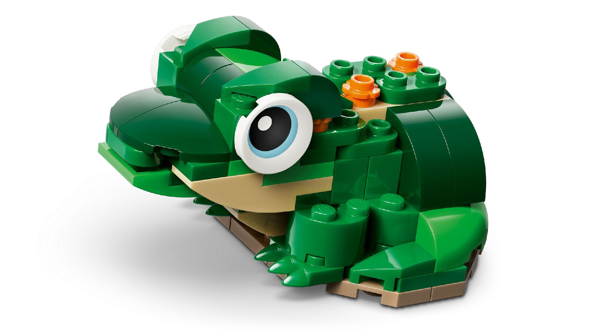 LEGO® Turtle with a Water Lily Flower