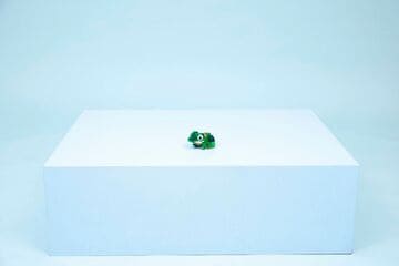 LEGO® Turtle with a Water Lily Flower