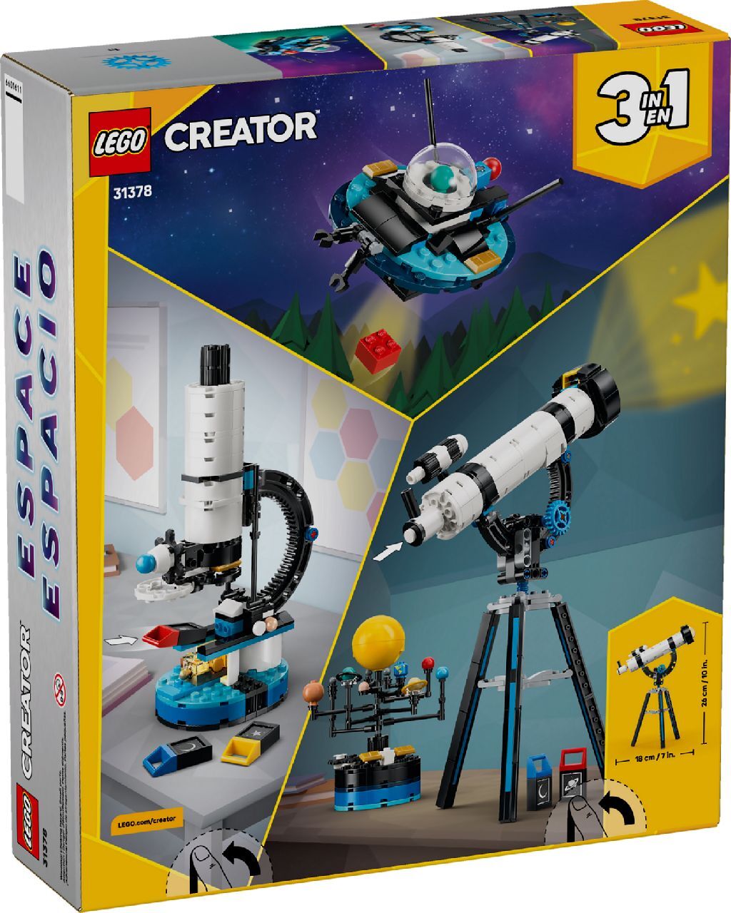 LEGO® Space Exploration Telescope