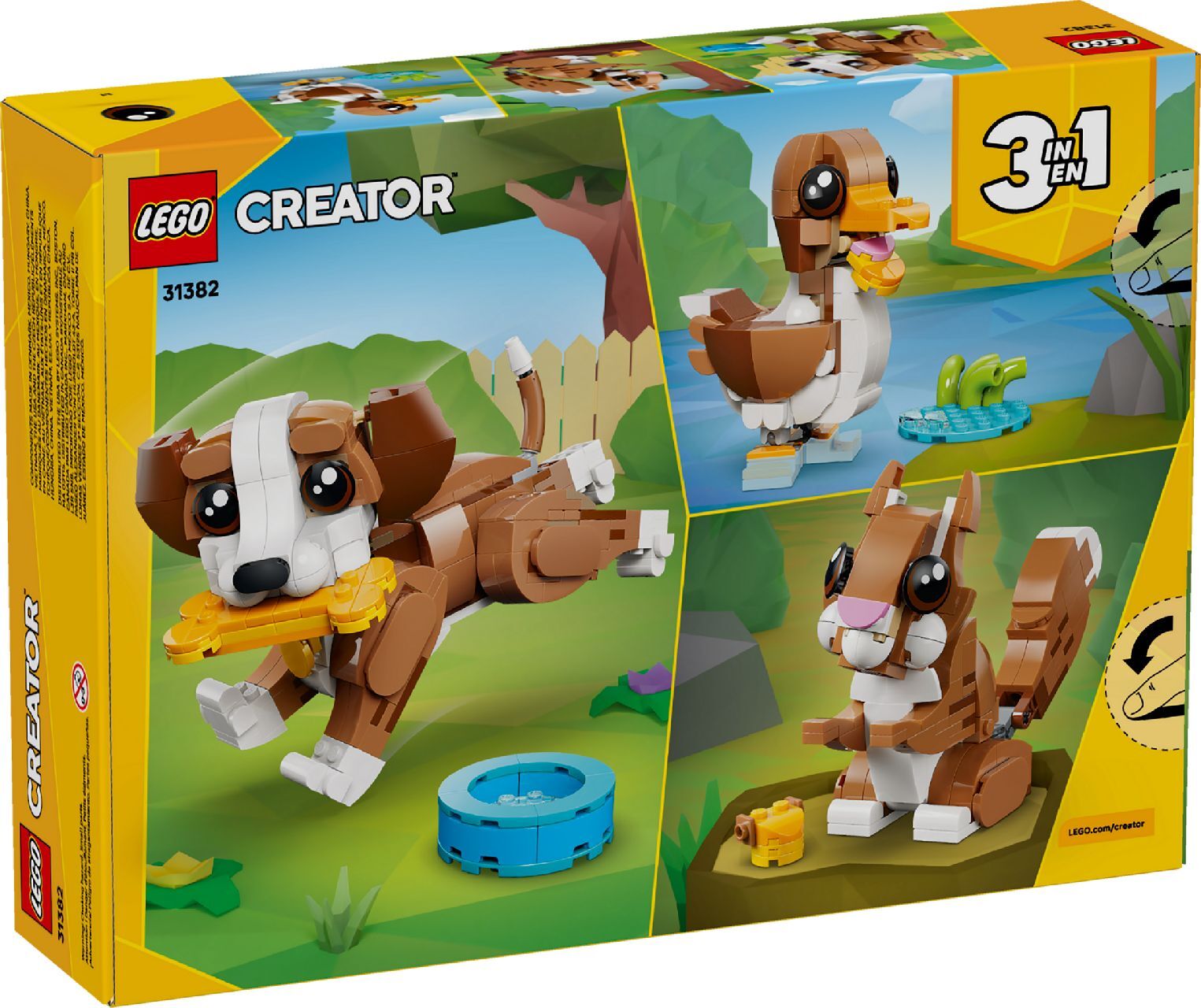 LEGO® Cute Animals: Playful Puppy Dog